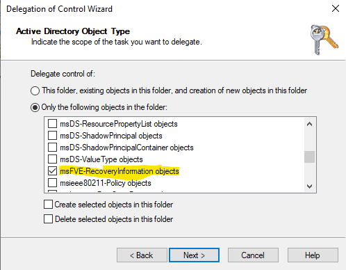 Configuring BitLocker with Windows Security Administration screenshot