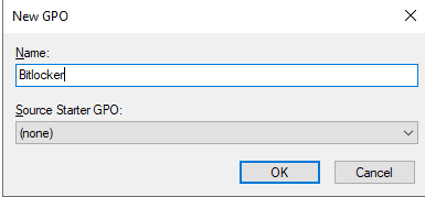 Configuring BitLocker with Windows Security Administration screenshot
