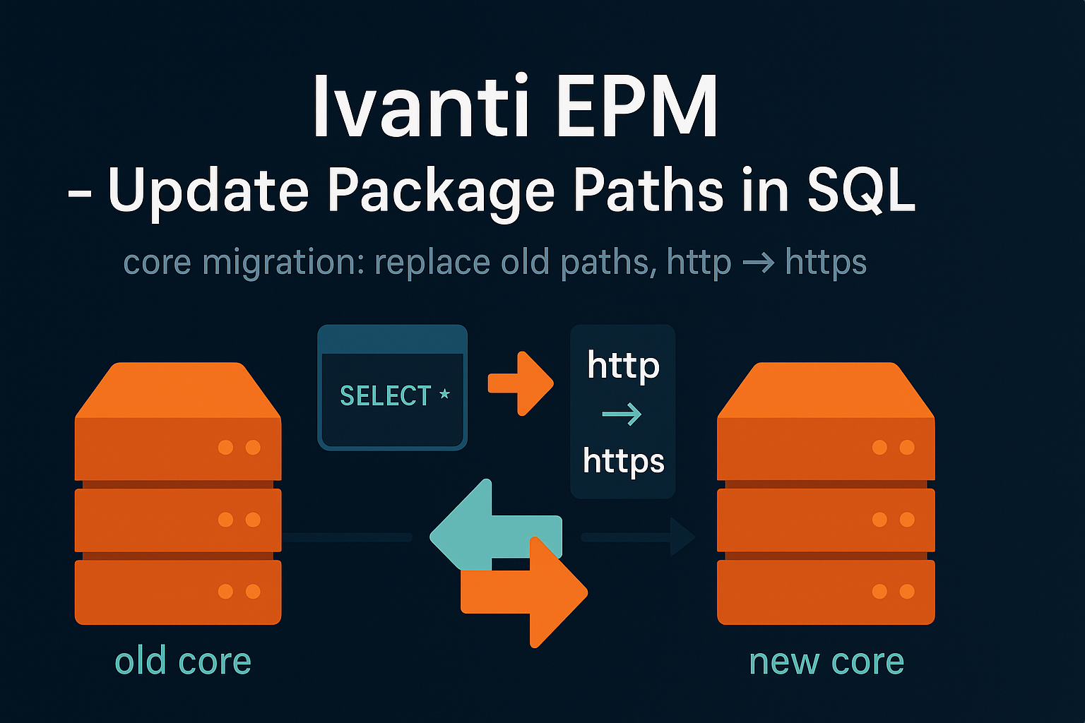 Deploy – Change Package Paths in SQL with Ivanti EPM