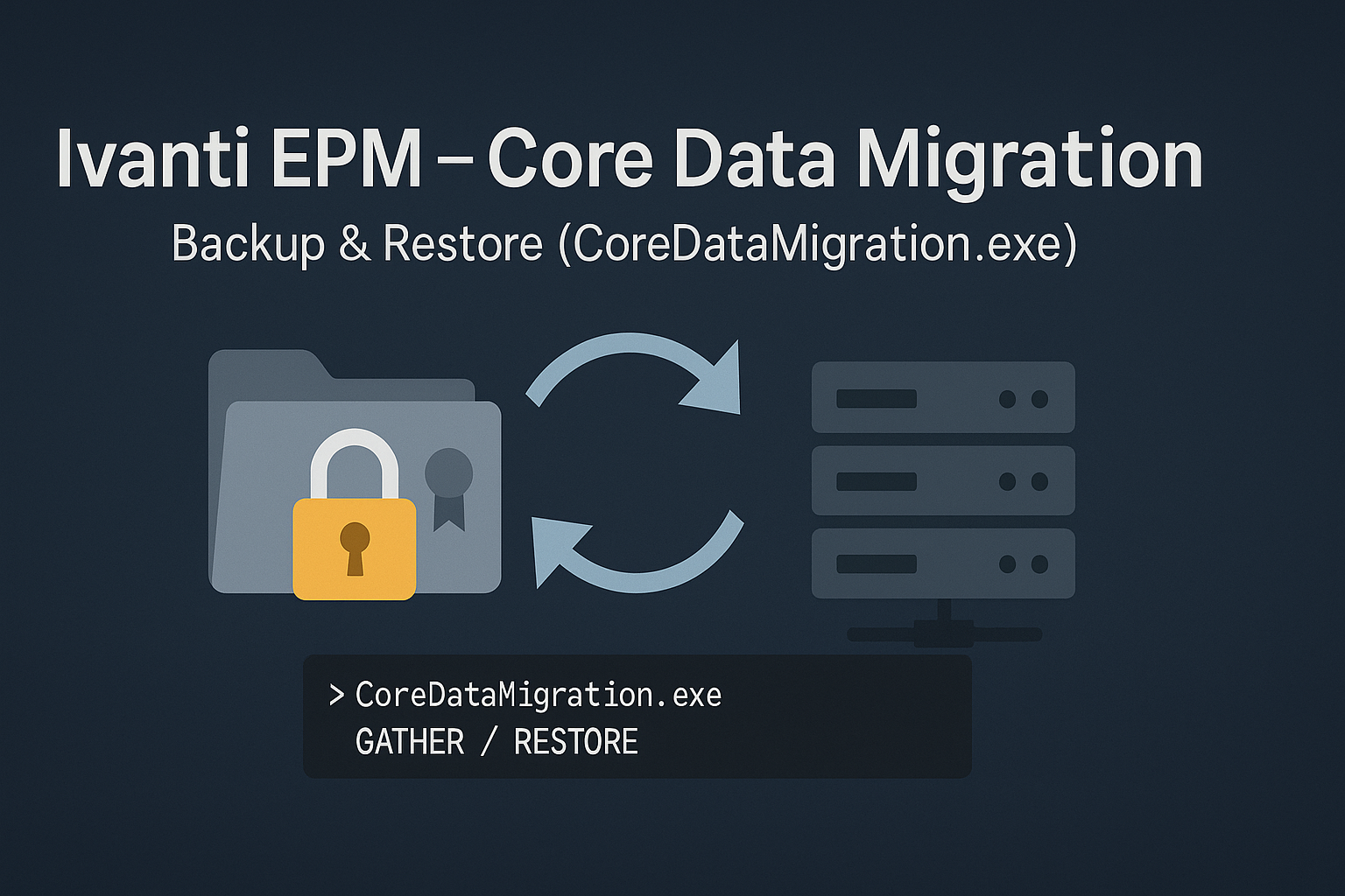 Server – Backup of Critical Files with Ivanti EPM
