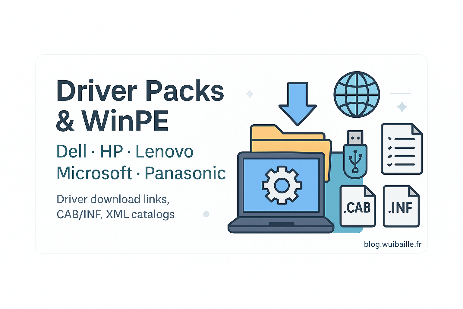 Download Links for Drivers with BIOS and Driver Management