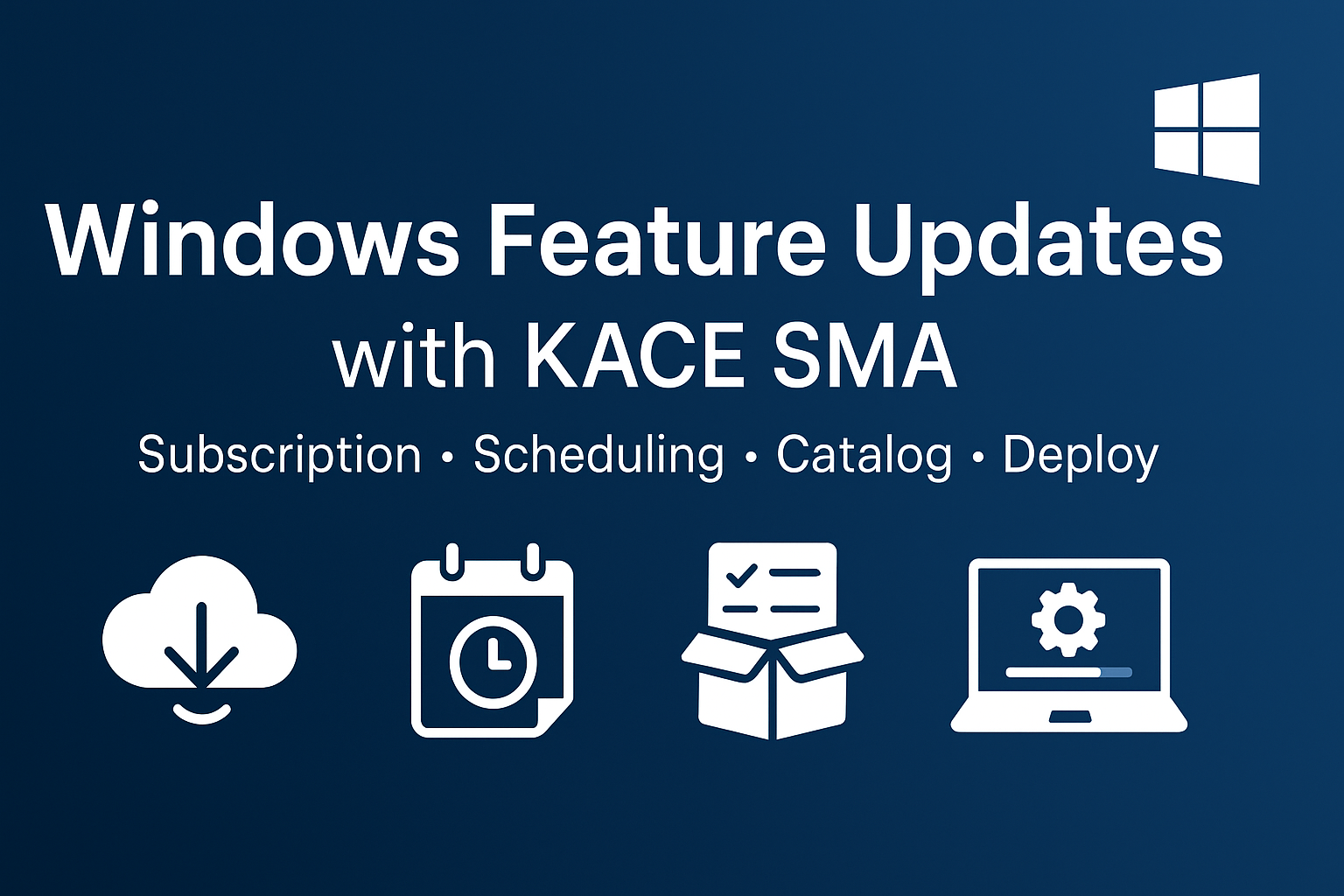 Manage Windows Release Upgrades with Quest SMA