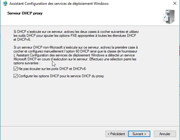 WDS DHCP