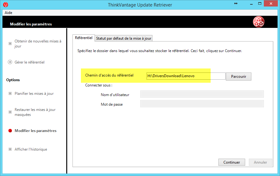 Download Links for Drivers with BIOS and Driver Management screenshot