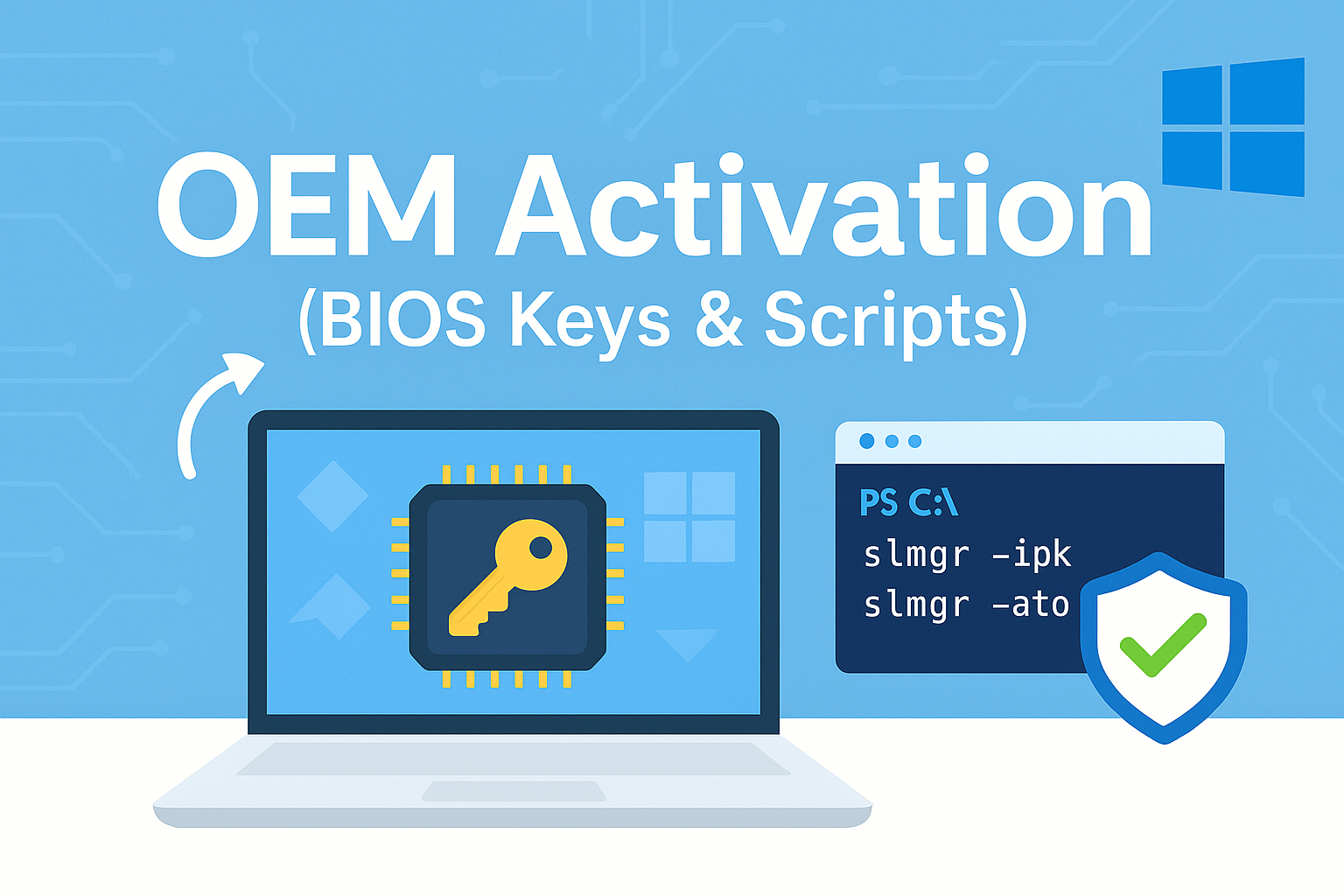 Windows 11 OEM Activation with Windows Master Images