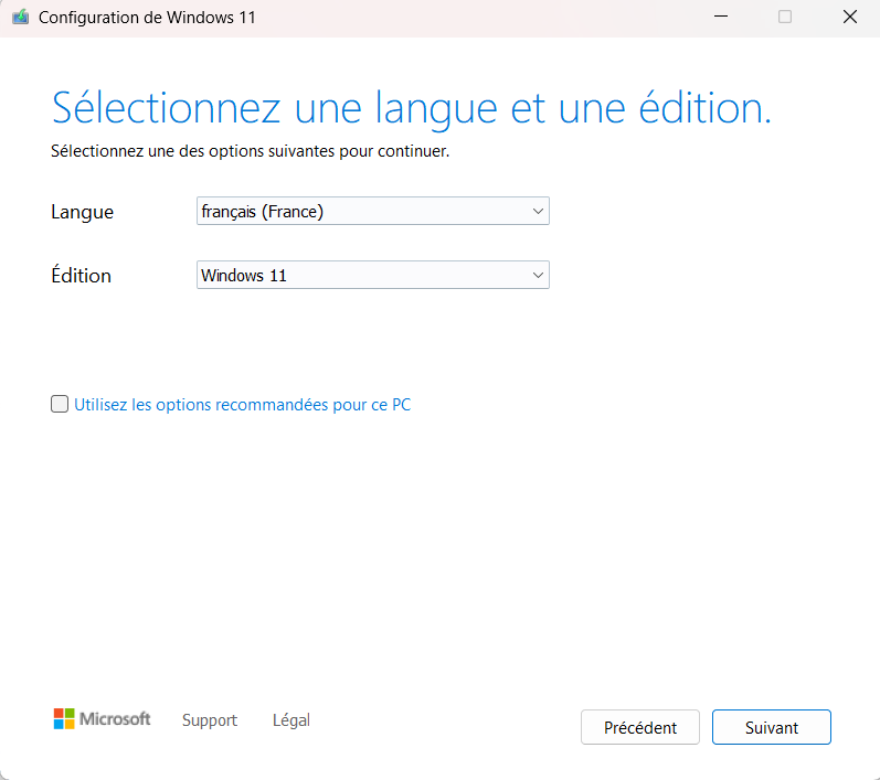 Windows Installation Step 2