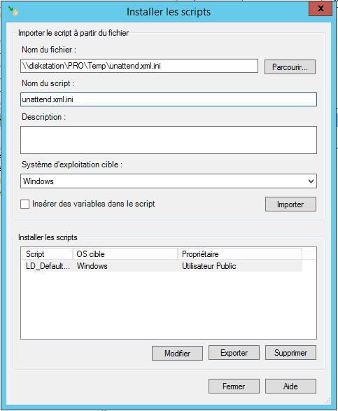 Provisionning - Deployment of Windows 10 with Ivanti EPM screenshot