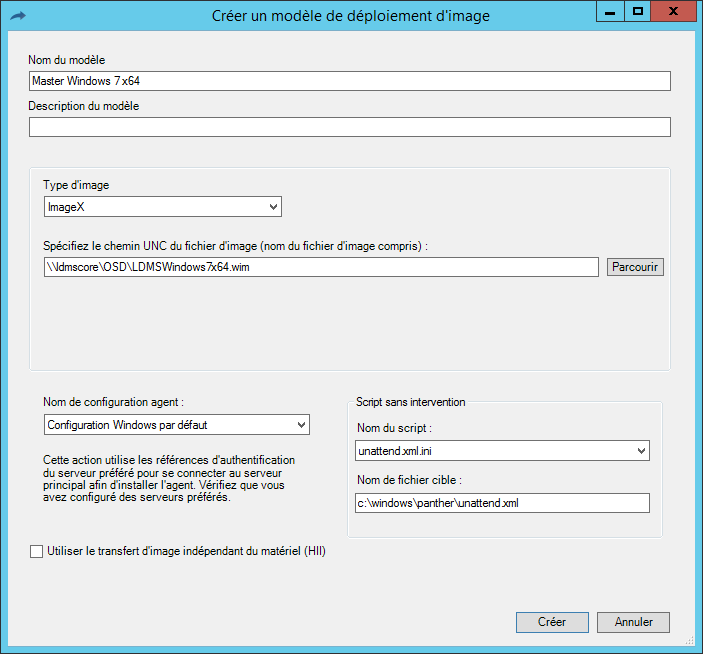 Provisionning - Deployment of Windows 10 with Ivanti EPM screenshot