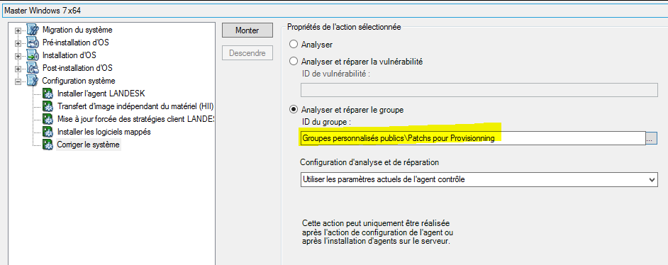Provisionning - Deployment of Windows 10 with Ivanti EPM screenshot