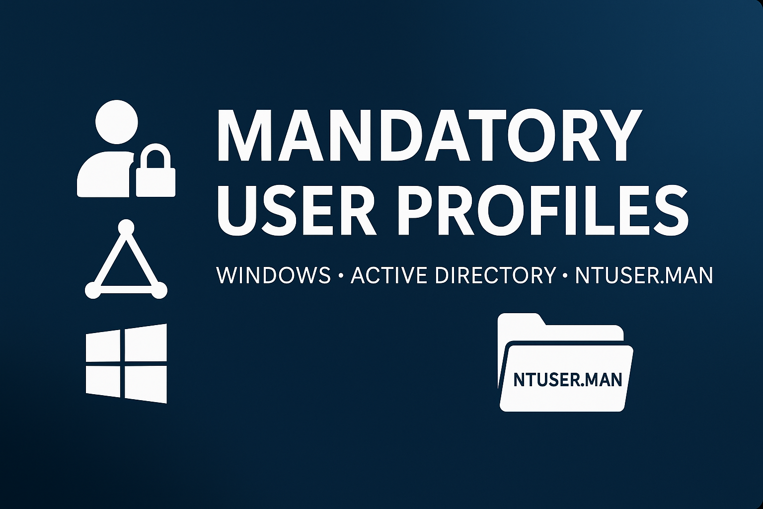 Create a Mandatory User Profile in Windows 10 with Windows Master Images