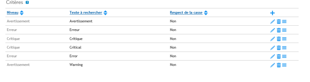 Quest SMA server monitoring settings