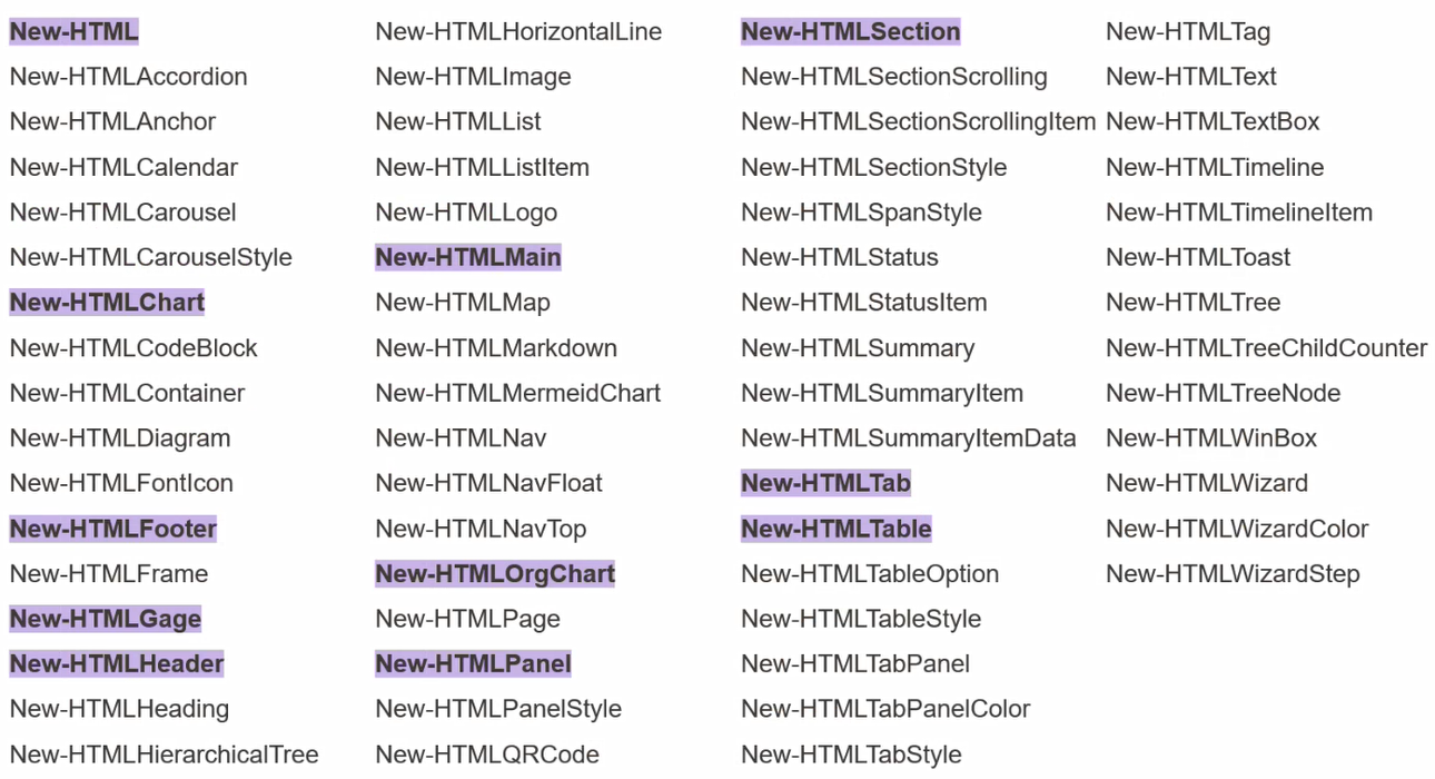 PSWriteHTML options