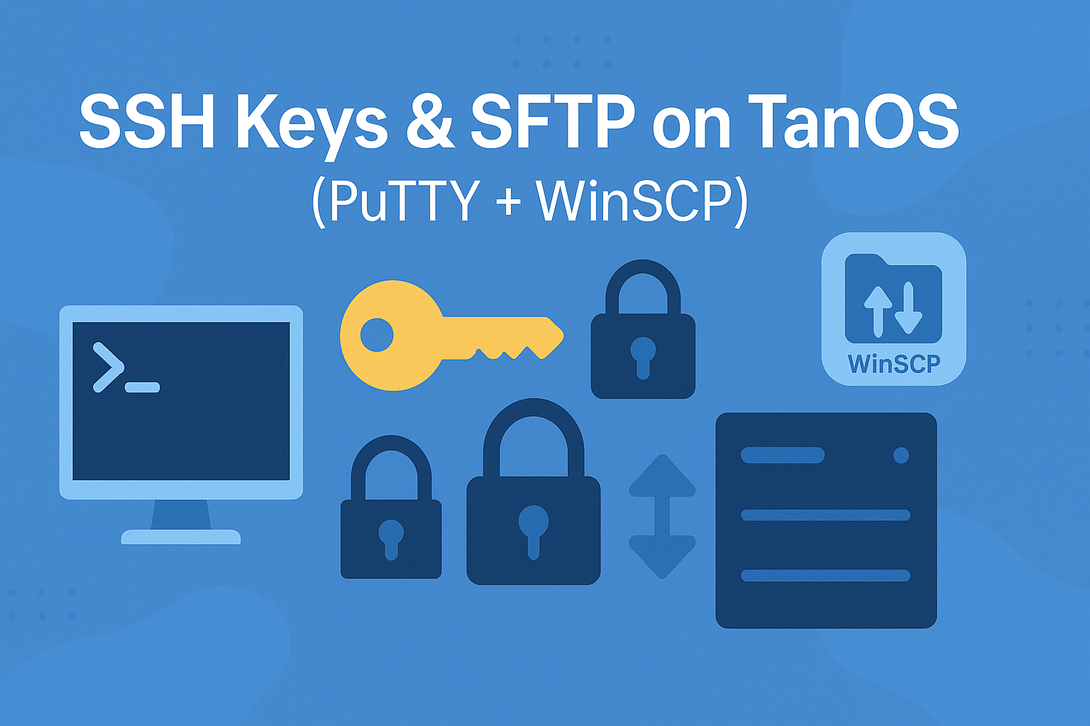 Use SSH Keys with PuTTY and WinSCP for TanOS