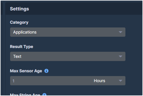 Max Sensor Age detail used to explain stale Interact results