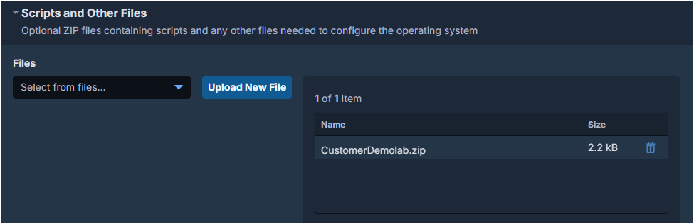 Tanium Provision custom PowerShell files